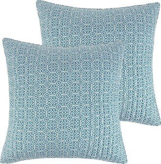 Wentworth Euro Sham Set - Set of Two - Levtex Home