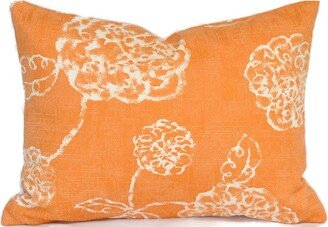 Sale 16x12 Indoor Lumbar Pillow Cover Orange Decorative Adele Tango