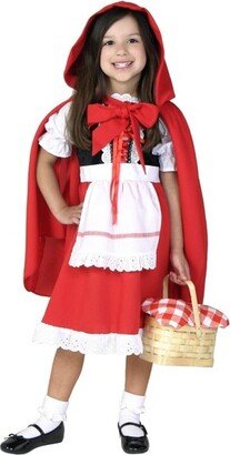 HalloweenCostumes.com Large Girl Deluxe Child Little Red Riding Hood Costume, Red