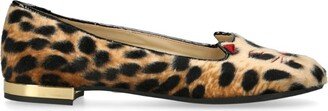 Leopard Kitty Ballet Flats