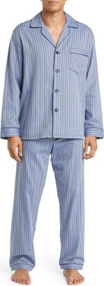 Herringbone Stripe Cotton Pajamas