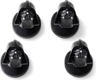 Men's 3D Darth Vader Studs, Pack of 4