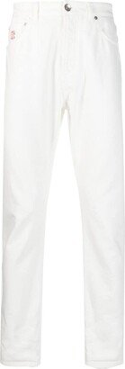 Mid-Rise Straight-Leg Trousers-BF