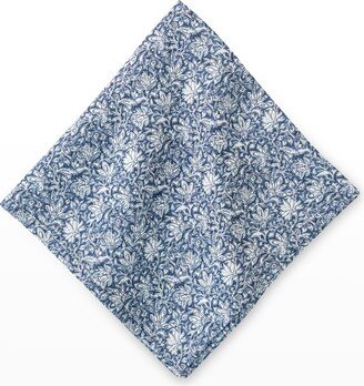 Juliska x Veronica Beard Bohemian Vine Navy Napkins, Set of 4