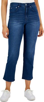 Style & Co Women's High-Rise Cropped Mom Jeans, Created for Macy's