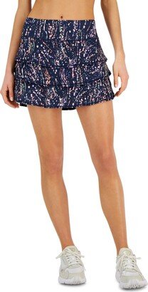 Id Ideology Women's Modsplatter Flouncy Skort, Created for Macy's