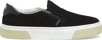 Suede Slip-On Sneakers-AD