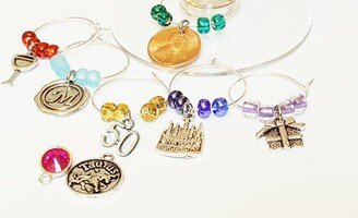 Custom - 10 Wine Charms