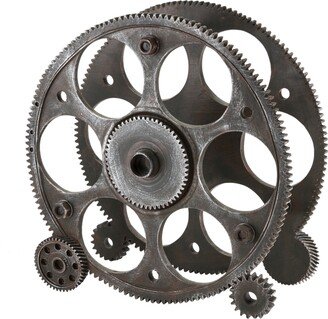 Gears and Wheels Wine Rack-AA