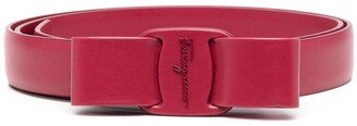 Viva bow leather belt