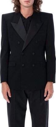 Tuxedo Double-Breasted Blazer