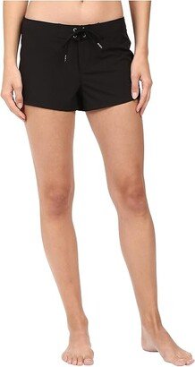 To Dye 2 Boardshort (True Black) Women's Swimwear