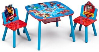 Nick Jr. Paw Patrol Kids Storage Table and Set, 3 Piece