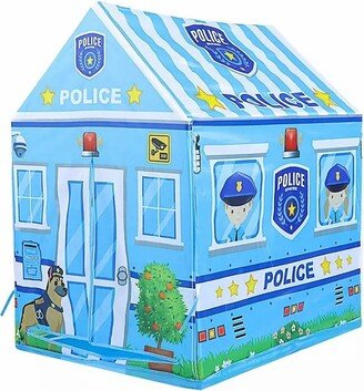 New Police Large Kid Play Tent, Kids Castle Tent House