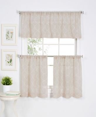 Closeout Taylor Window Treatment Collection Easy Care Linen Look