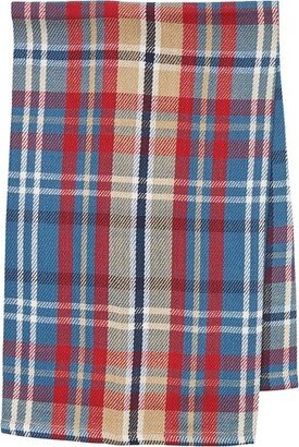 Rockwell Plaid July 4th Woven Cotton Kitchen Towel