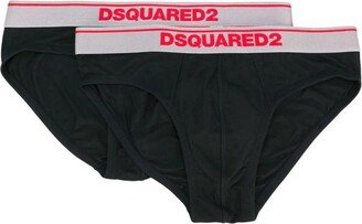 Logo Band Two-Pack Briefs