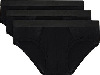 Three-Pack Black Y Briefs