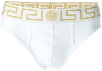 'Greca' waistband briefs