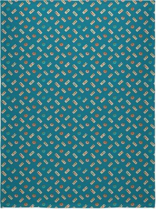 Fleece Photo Blankets: Summertime Blanket, Plush Fleece, 60X80, Blue
