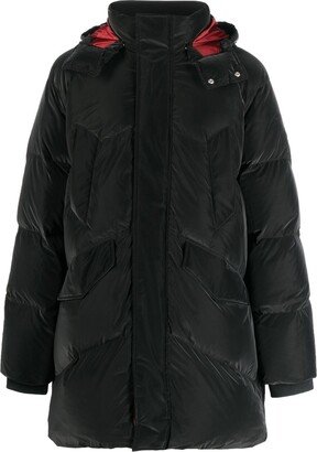 Padded Detachable-Hood Coat