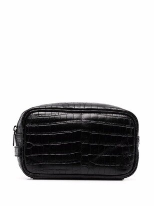 Embossed Logo Wash Bag