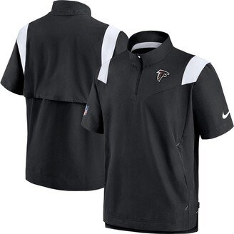 Men's Black Atlanta Falcons Coaches Chevron Lockup Pullover Top