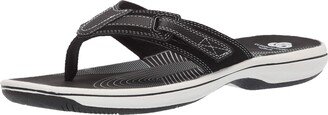 Women's Brinkley Reef Flip-Flop black synthetic 050 M US