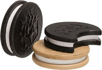 3/Set Wooden Cookies - .75