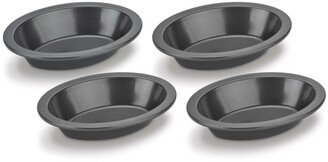 Nonstick 4-Pc. Mini Oval Pie Dish Set