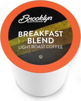 Brooklyn Bean Roastery Brooklyn Beans Coffee Pods for Keurig K-Cups Coffee Maker,Breakfast Blend, 40 count