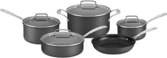 C67P-9 Hard Anodized 9 Piece Cookware Set