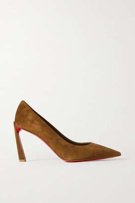 Condora 85 Suede Pumps - Brown