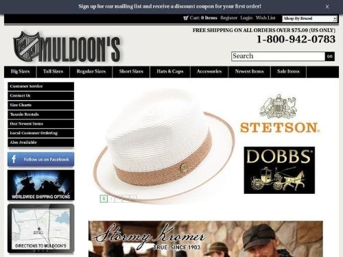 Muldoons.com Promo Codes & Coupons