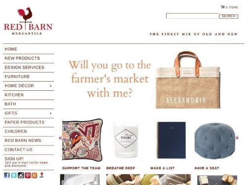 Red Barn Mercantile Promo Codes & Coupons