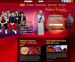 Madame Tussauds Promo Codes & Coupons