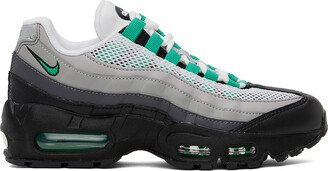 Gray & Green Air Max 95 Sneakers