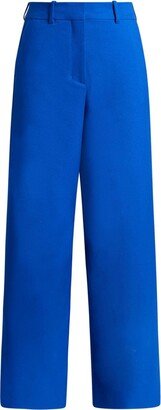 Straight-Leg Tailored Trousers-DN