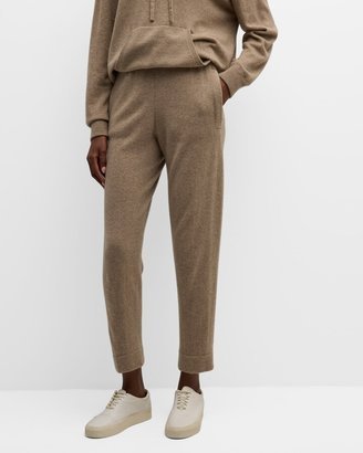 Recycled Cashmere Cropped Jogger Pants