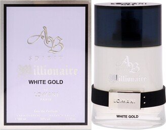 Spirit Millionaire White Gold by for Men - 3.3 oz EDP Spray