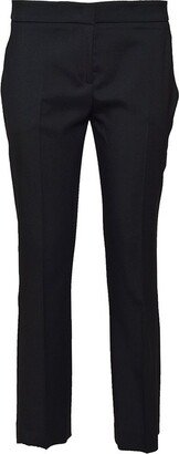 Low-Rise Cropped Trousers-AB