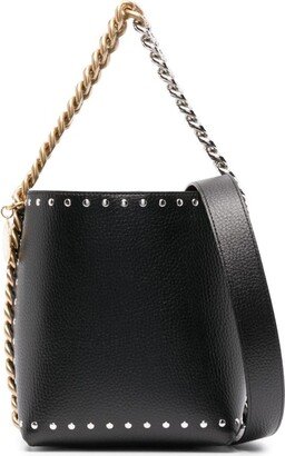 Frayme studded bucket bag