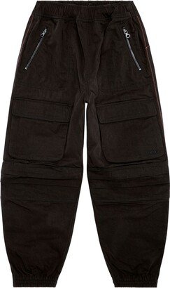 Cargo-Pocket Tapered Trousers-AA