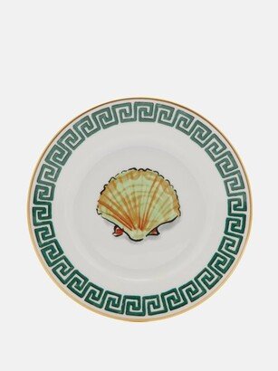 X Luke Edward Hall Shell Porcelain Side Plate