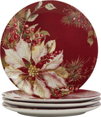 Winters Joy 11 Dinner Plates Set of 4