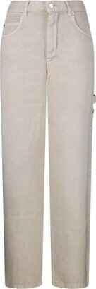 Straight-Leg Mid-Rise Jeans-AE