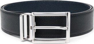 Buckle-Fastened Leather Belt-AA