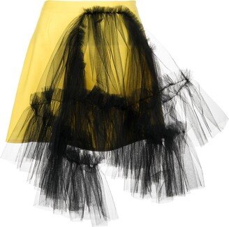 ACT Nº1 Tulle Panel Mini Skirt