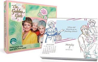 Trends International Inc. 2024 Daily Desk Calendar 4.25x5 Golden Girls