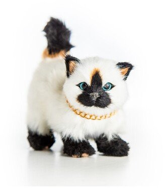 The Queen's Treasures Truly Adorable Realistic Kitty Cat Doll with Pet Accessory